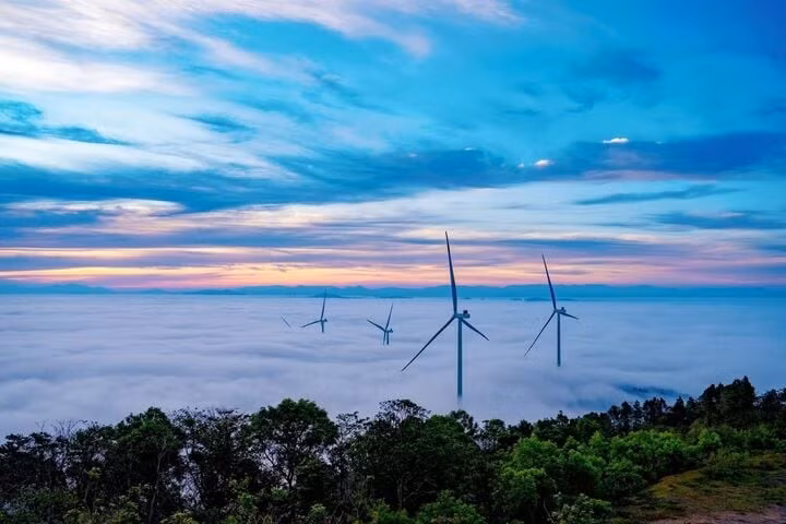 Khung cảnh hùng vĩ ở Khe Sanh. (Ảnh: Đỗ Ly)