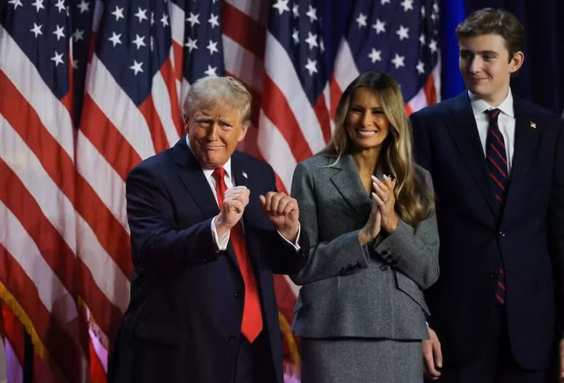 Ông Trump giành chiến thắng trong cuộc bầu cử tổng thống Mỹ 2024. Ảnh: Reuters.
