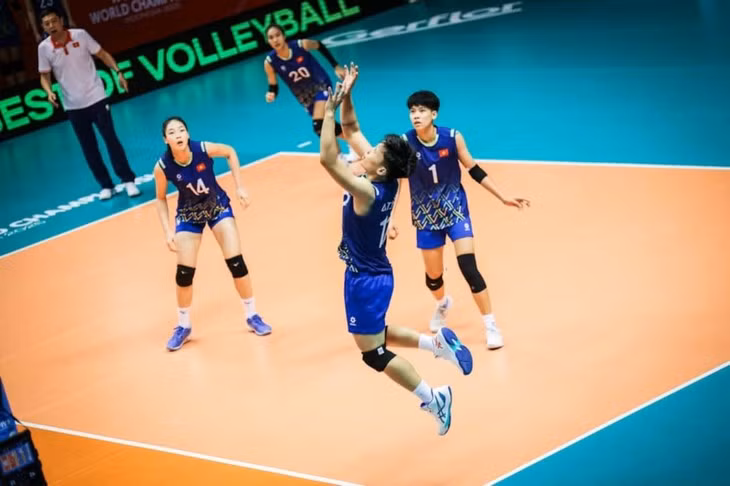 U21 bóng chuyền nữ Việt Nam bị xử phạt - Ảnh: V.W