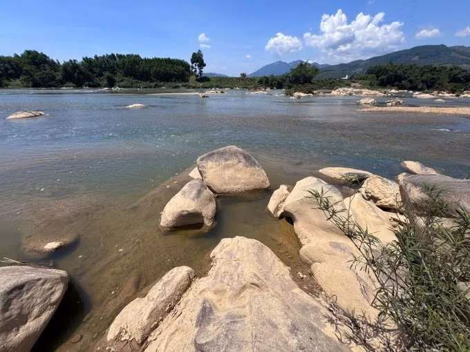 Khu vực các em học sinh gặp nạn chiều 22/5. Ảnh: Phạm Linh