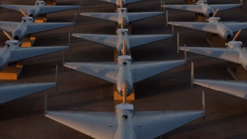 Hệ thống UAV lái tấn công giá rẻ LUCAS của quân đội Mỹ. Ảnh: CENTCOM