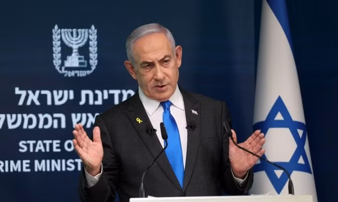 Thủ tướng Israel Benjamin Netanyahu tại Jerusalem ngày 2/9. Ảnh: AP