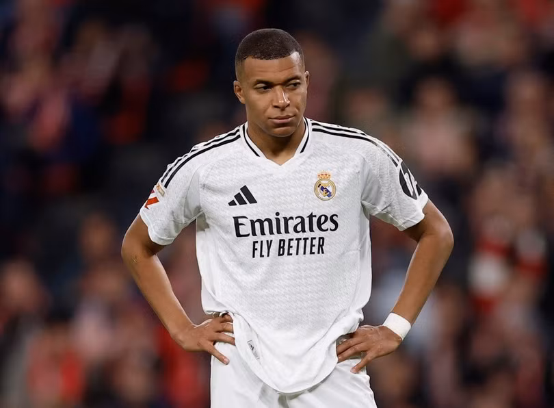 Mbappe gây thất vọng.