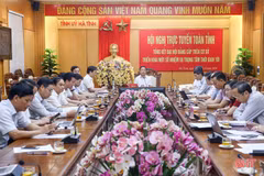 Đại hội Đảng cấp trên cơ sở ở Hà Tĩnh vượt tiến độ, đảm bảo chất lượng