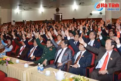 Đại hội đại biểu Đảng bộ tỉnh Hà Tĩnh lần thứ XVIII thành công tốt đẹp
