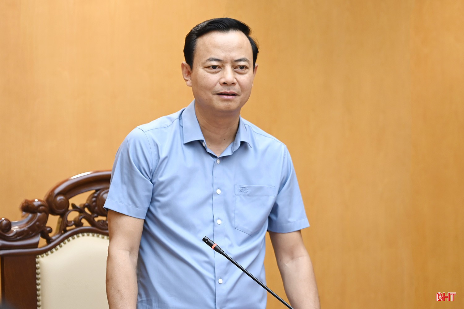 Trưởng ban Tuyên giáo và Dân vận Tỉnh ủy Hà Văn Hùng kết luận hội nghị.