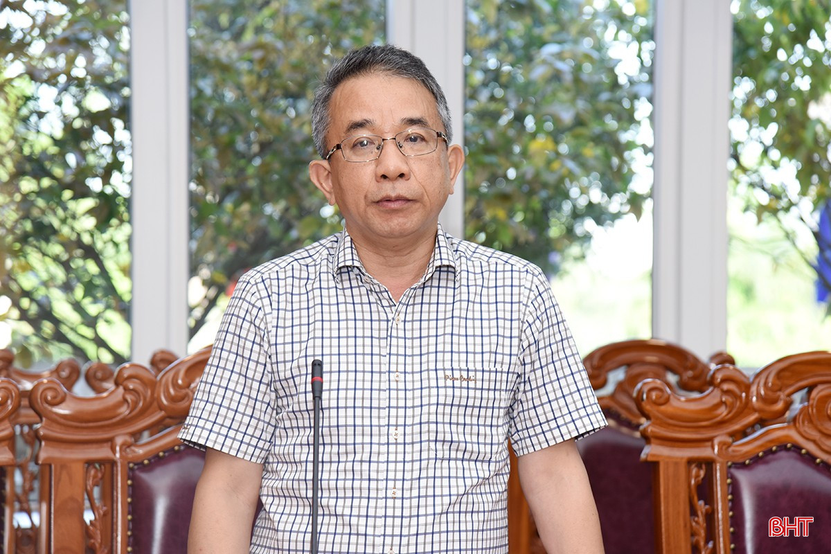 Chủ nhiệm UBKT Tỉnh ủy Hà Văn Trọng...