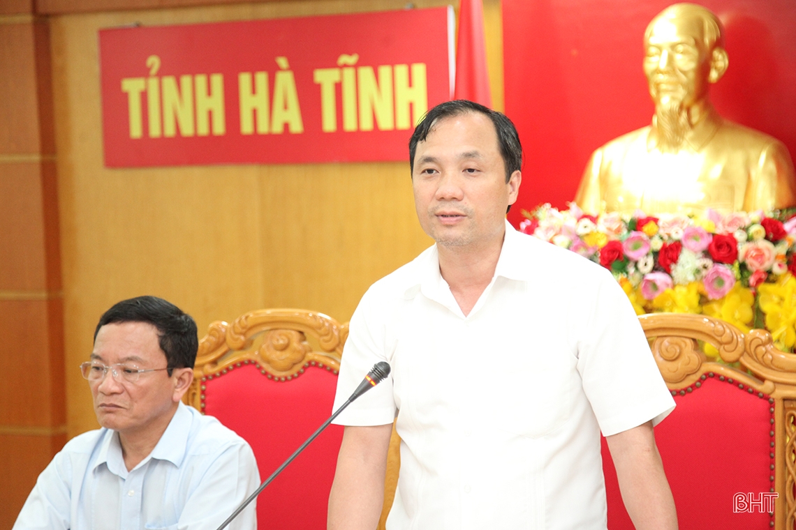Tập trung tháo gỡ khó khăn, vướng mắc về đất đai và tiến độ thực hiện các dự án đầu tư ở Hà Tĩnh