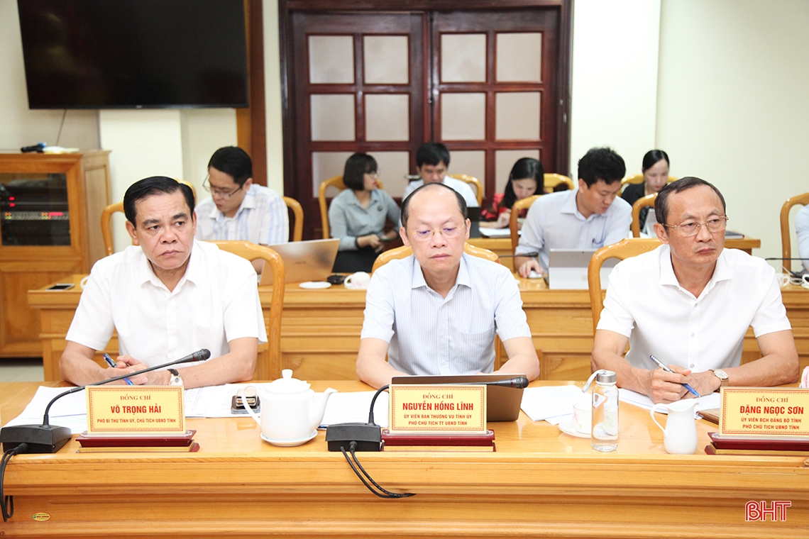 Tập trung tháo gỡ khó khăn, vướng mắc về đất đai và tiến độ thực hiện các dự án đầu tư ở Hà Tĩnh