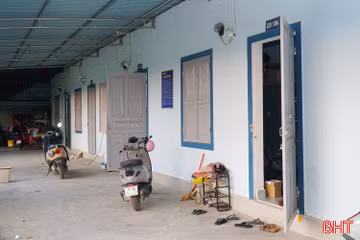 Hình thành những xóm trọ tại vùng sôi động nhất Hà Tĩnh 