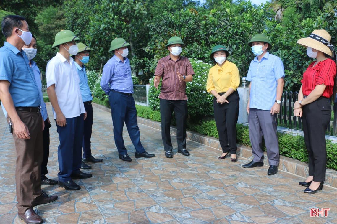 Vũ Quang cần bám sát chỉ đạo của tỉnh, tiếp tục linh hoạt trong xây dựng nông thôn mới