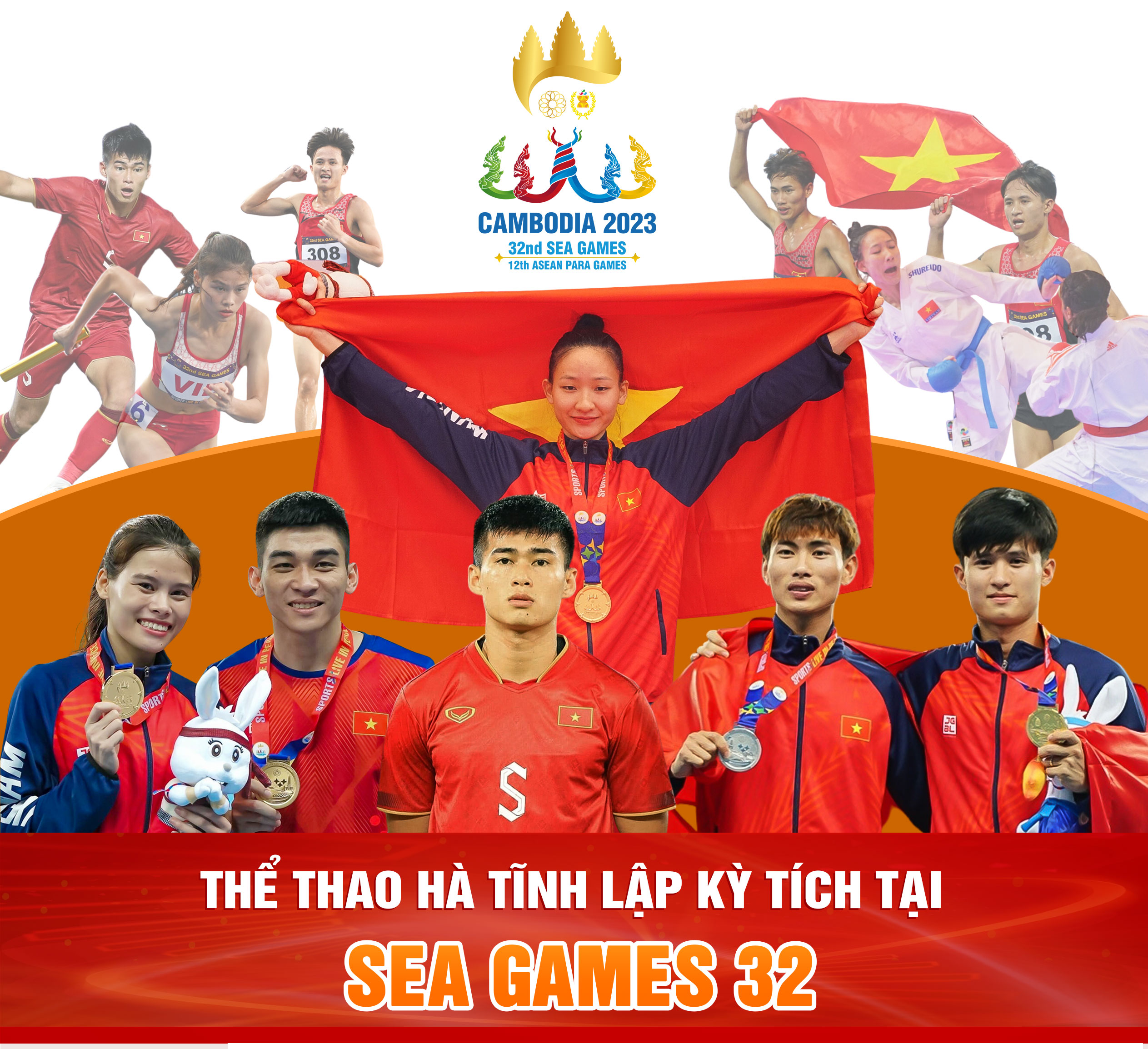 Thể thao Hà Tĩnh lập kỳ tích tại SEA Games 32
