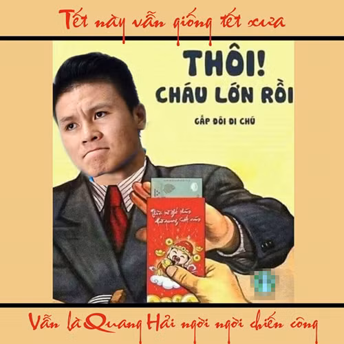 Sự khác nhau giữa Tết xưa và nay của tuyển thủ Việt Nam