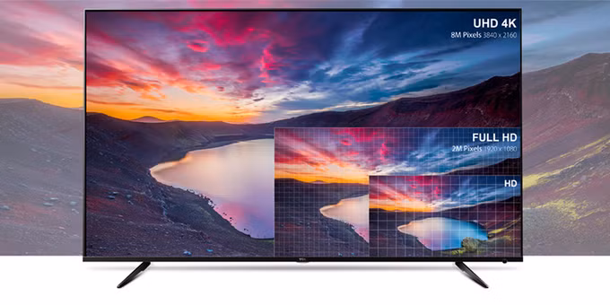 Loạt TV màn hình lớn giá rẻ trước Tết