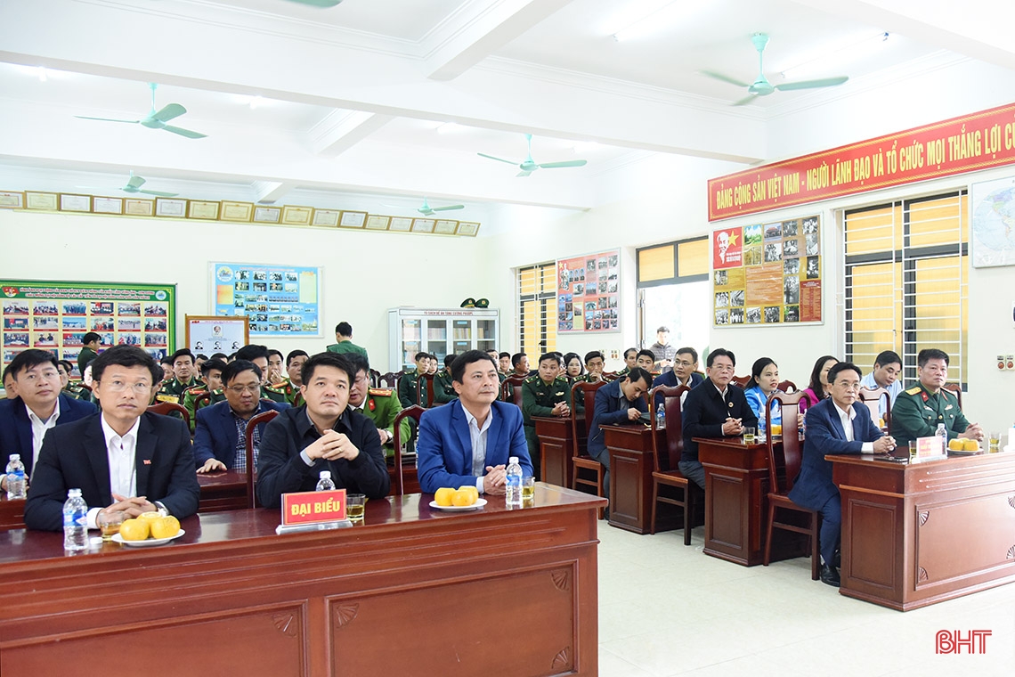 Lãnh đạo tỉnh kiểm tra công tác trực sẵn sàng chiến đấu và chúc tết lực lượng vũ trang ở Kỳ Anh