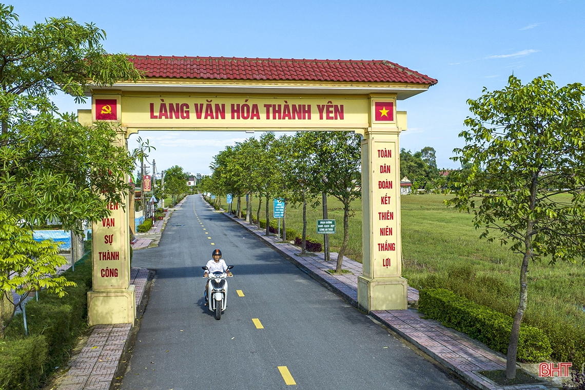 Những con đường “ý Đảng, lòng dân” trên quê hương Đại thi hào Nguyễn Du