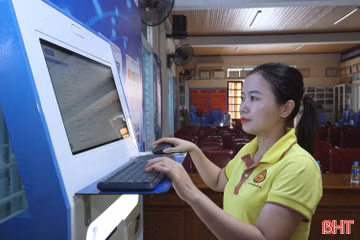 Kiosk thông minh đưa dịch vụ công đến gần người dân