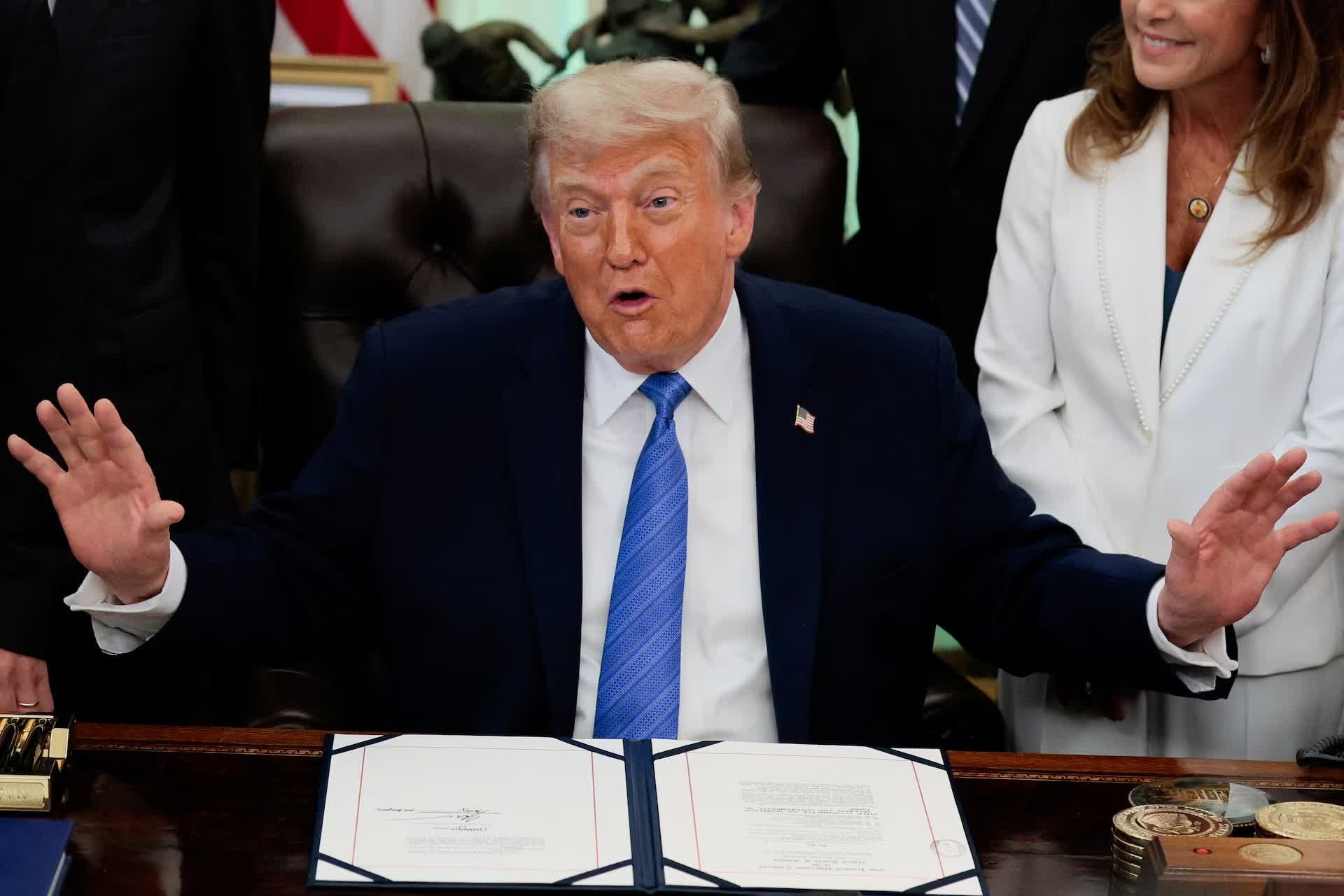 Tổng thống Mỹ Donald Trump. Ảnh: Reuters.