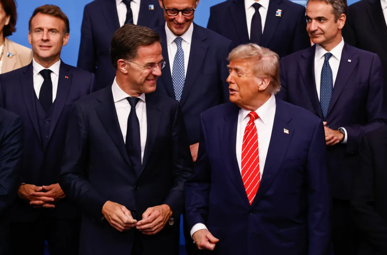 NATO từng được Tổng thống Mỹ Donald Trump ủng hộ mạnh mẽ tại Hội nghị thượng đỉnh năm 2025. Ảnh: Bloomberg