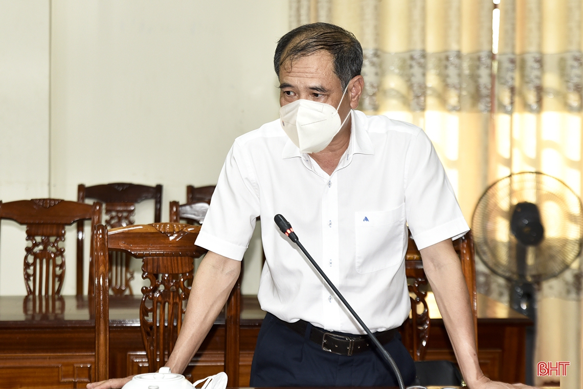 Thị xã Hồng Lĩnh phải kiểm soát tốt khu vực phong toả, tuyệt đối không được chủ quan