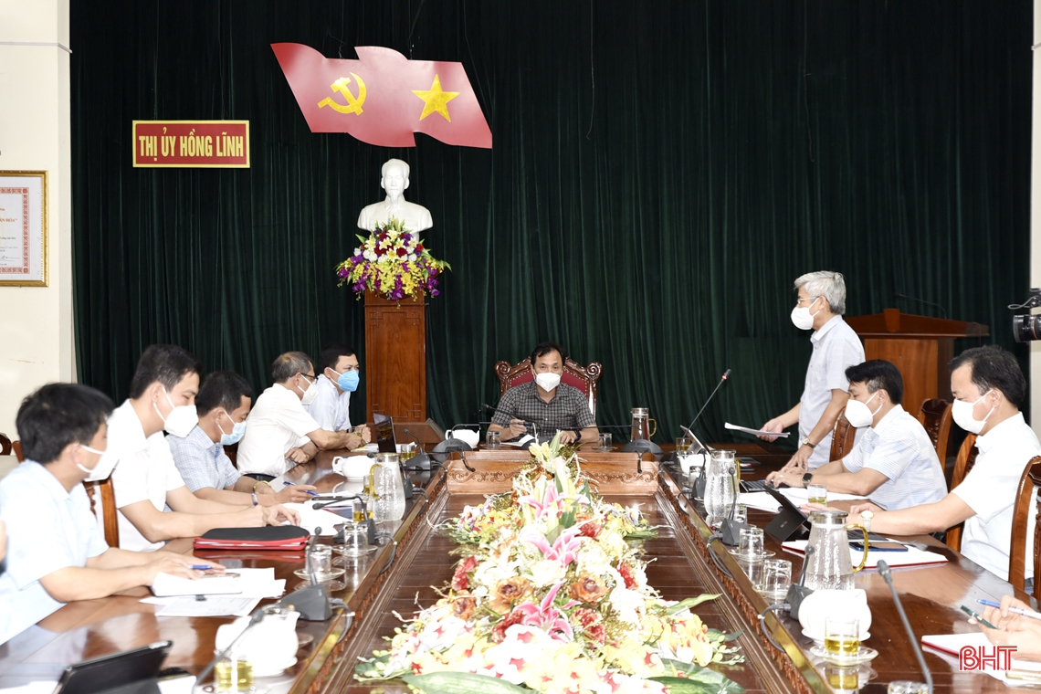 Thị xã Hồng Lĩnh phải kiểm soát tốt khu vực phong toả, tuyệt đối không được chủ quan