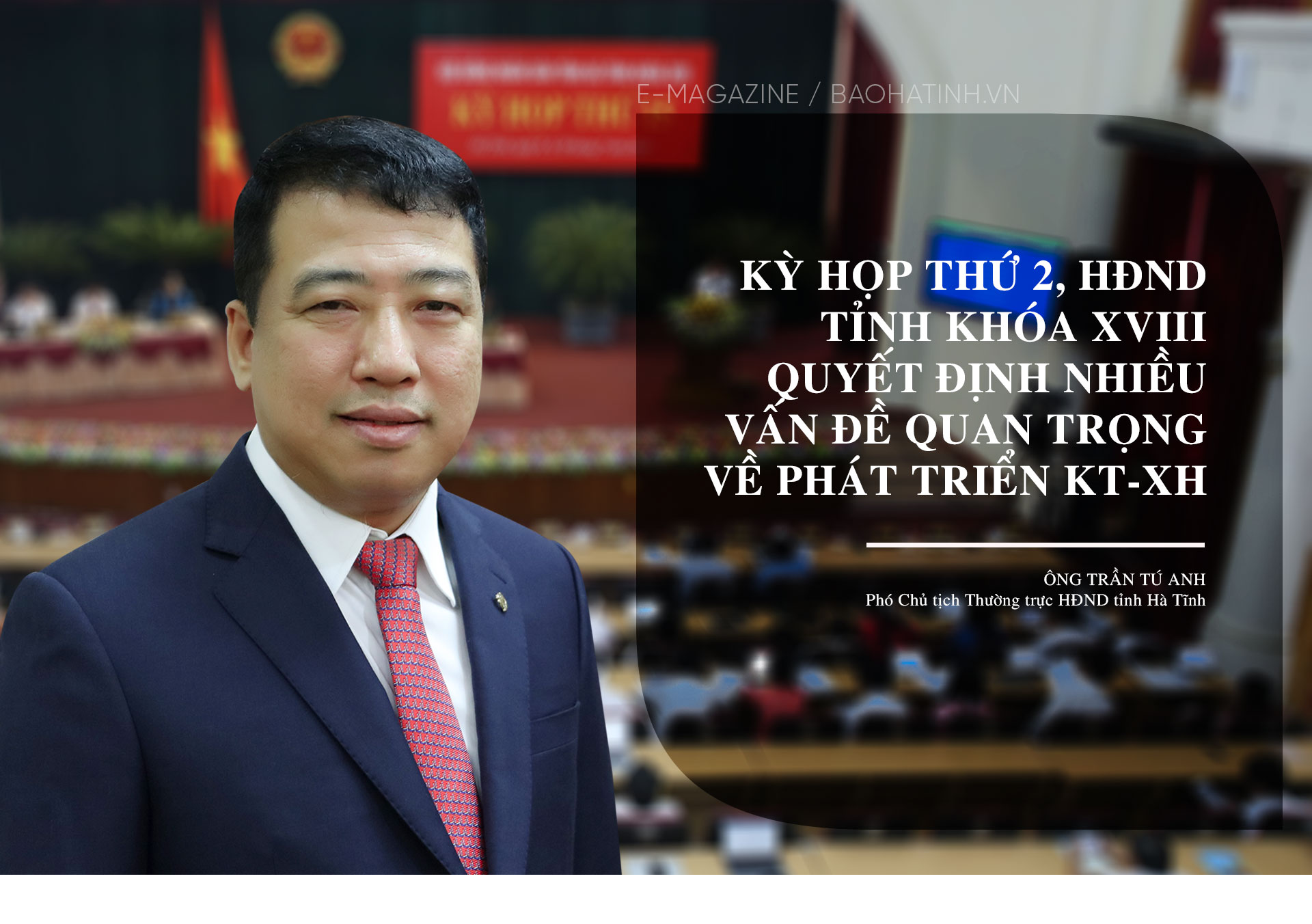 Kỳ họp thứ 2, HĐND tỉnh Hà Tĩnh quyết định nhiều vấn đề quan trọng về phát triển kinh tế - xã hội