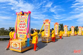 Nhiều hoạt động đặc sắc tại Lễ hội đền Cả - Dinh đô Quan Hoàng Mười năm 2026