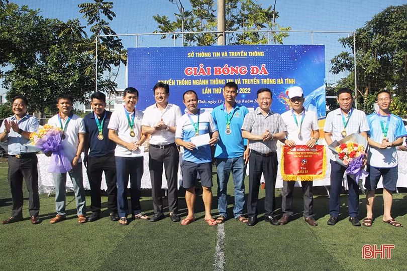 FC Viettel Hà Tĩnh vô địch Giải Bóng đá ngành TT&TT Hà Tĩnh