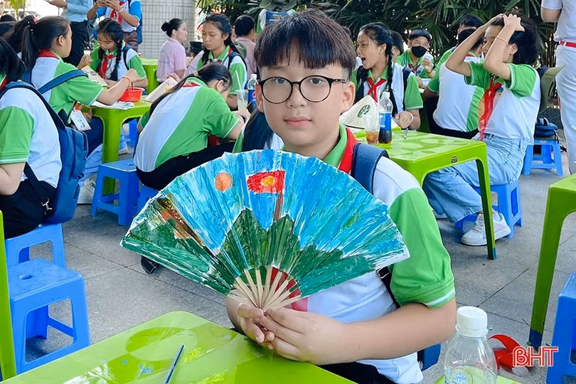 Học sinh iSchool Hà Tĩnh vinh dự tham gia Liên hoan thiếu nhi 3 nước Việt Nam - Lào - Campuchia
