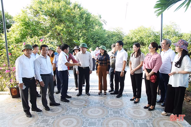 Đoàn công tác HĐND tỉnh Yên Bái ấn tượng với phong trào xây dựng NTM của Hà Tĩnh