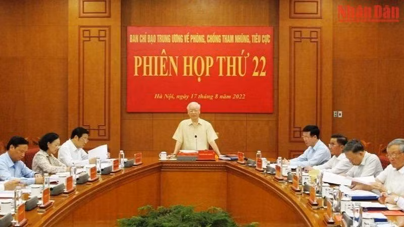 Đẩy nhanh tiến độ xử lý các vụ việc, vụ án tham nhũng, tiêu cực