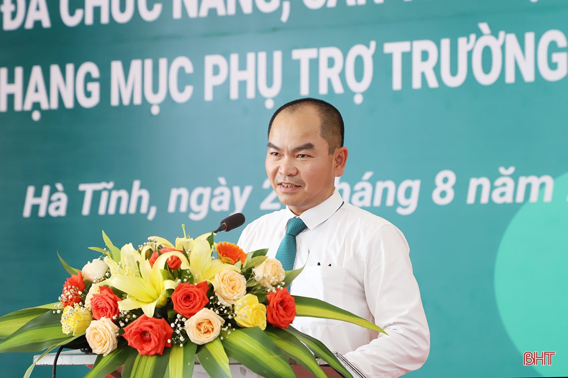 Khánh thành các công trình do BIDV tài trợ cho Trường THCS Lê Bình
