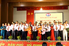 Đảng bộ các xã Xuân Lộc, Sơn Hồng đại hội nhiệm kỳ 2025-2030