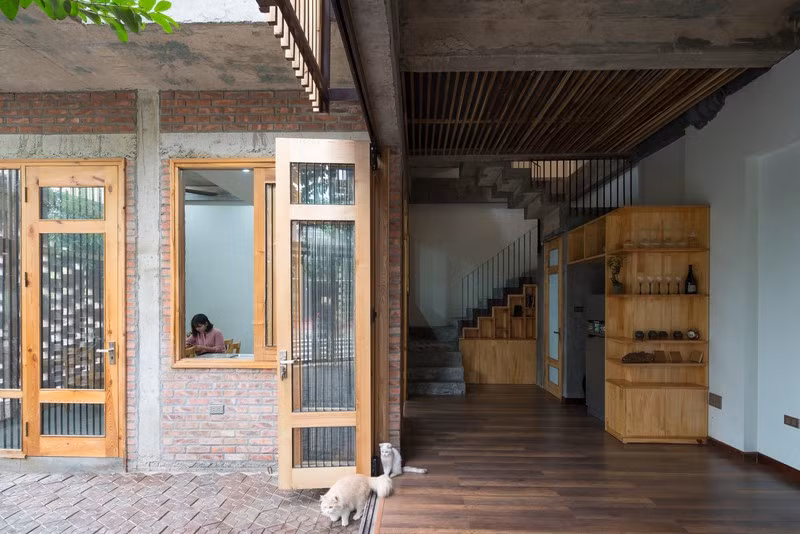 Ngôi nhà có cấu trúc mở ngập tràn ánh sáng tự nhiên