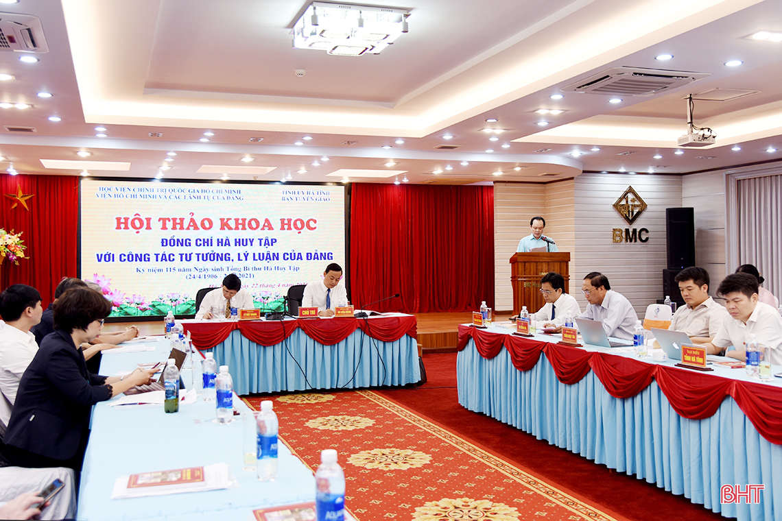 Làm sáng rõ những đóng góp của đồng chí Hà Huy Tập đối với công tác tư tưởng, lý luận của Đảng