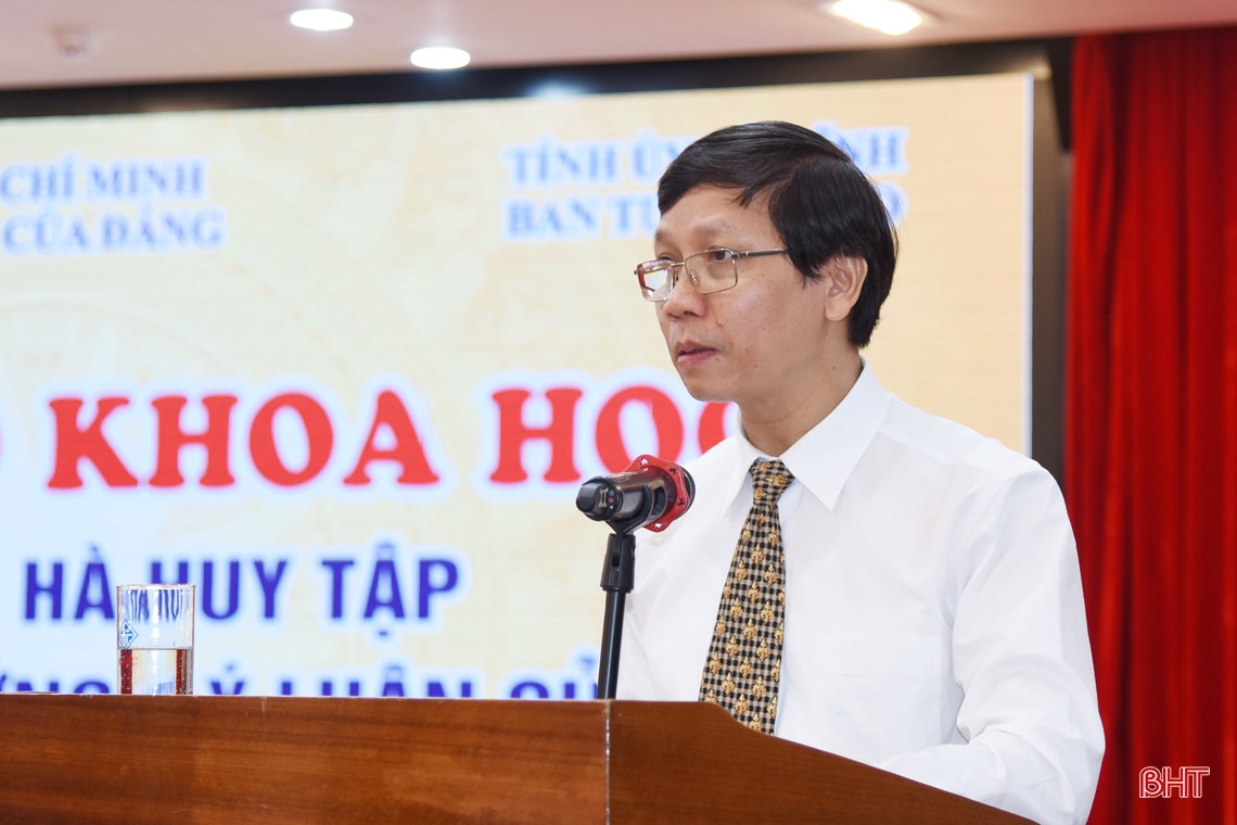 Làm sáng rõ những đóng góp của đồng chí Hà Huy Tập đối với công tác tư tưởng, lý luận của Đảng