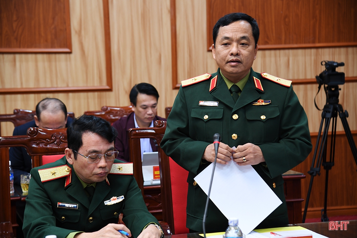 Đảng ủy Quân sự tỉnh ra Nghị quyết lãnh đạo thực hiện nhiệm vụ năm 2023