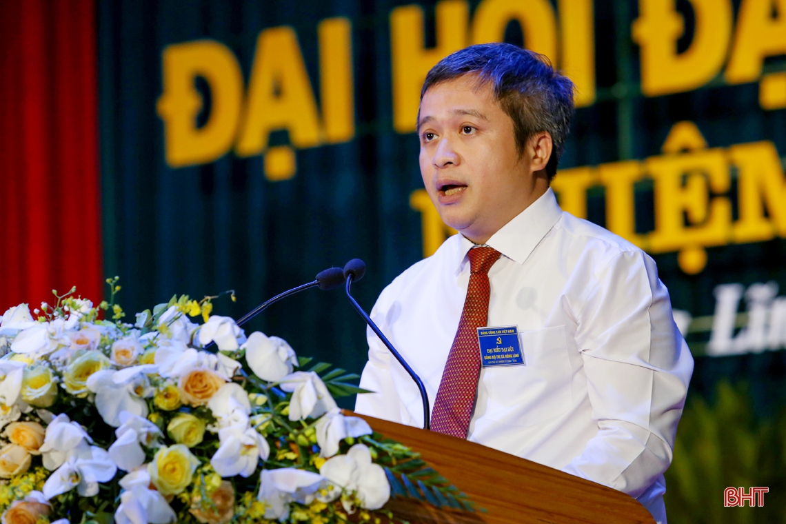 Bầu 32 đồng chí vào Ban Chấp hành Đảng bộ thị xã Hồng Lĩnh nhiệm kỳ 2020 - 2025
