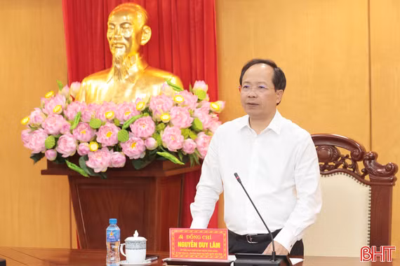 Tập trung xử lý vướng mắc, đảm bảo tiến độ công trình, dự án trọng điểm tại Hà Tĩnh