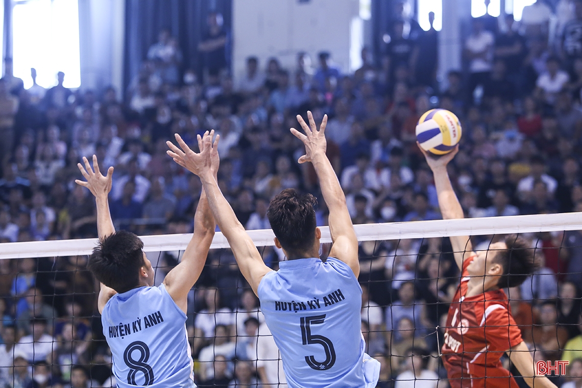 Nghi Xuân bảo vệ thành công chức vô địch Giải Bóng chuyền nam thanh niên Hà Tĩnh 2023