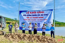 Hướng đi mới từ chuỗi liên kết nuôi trồng thủy sản tại xã Mai Hoa