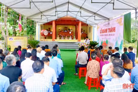Khánh thành đền Đức Thánh Cả ở xã Thượng Đức