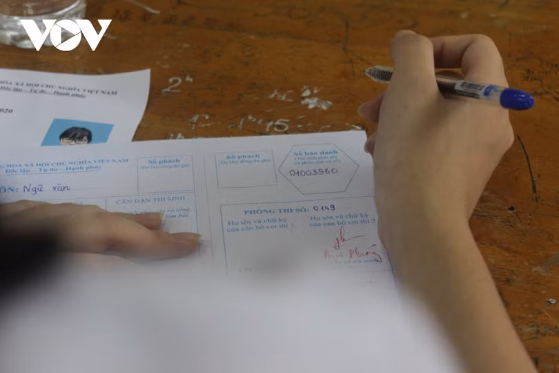 Thí sinh chưa có căn cước công dân sẽ dự thi tốt nghiệp THPT như thế nào?