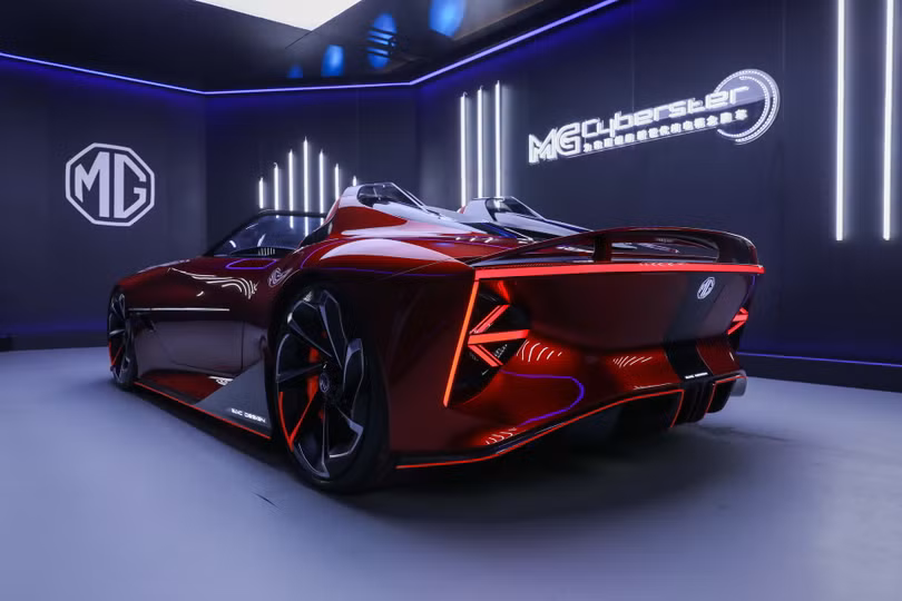 MG sắp trình làng mẫu concept chạy điện đầu tiên, thiết kế giống phi thuyền