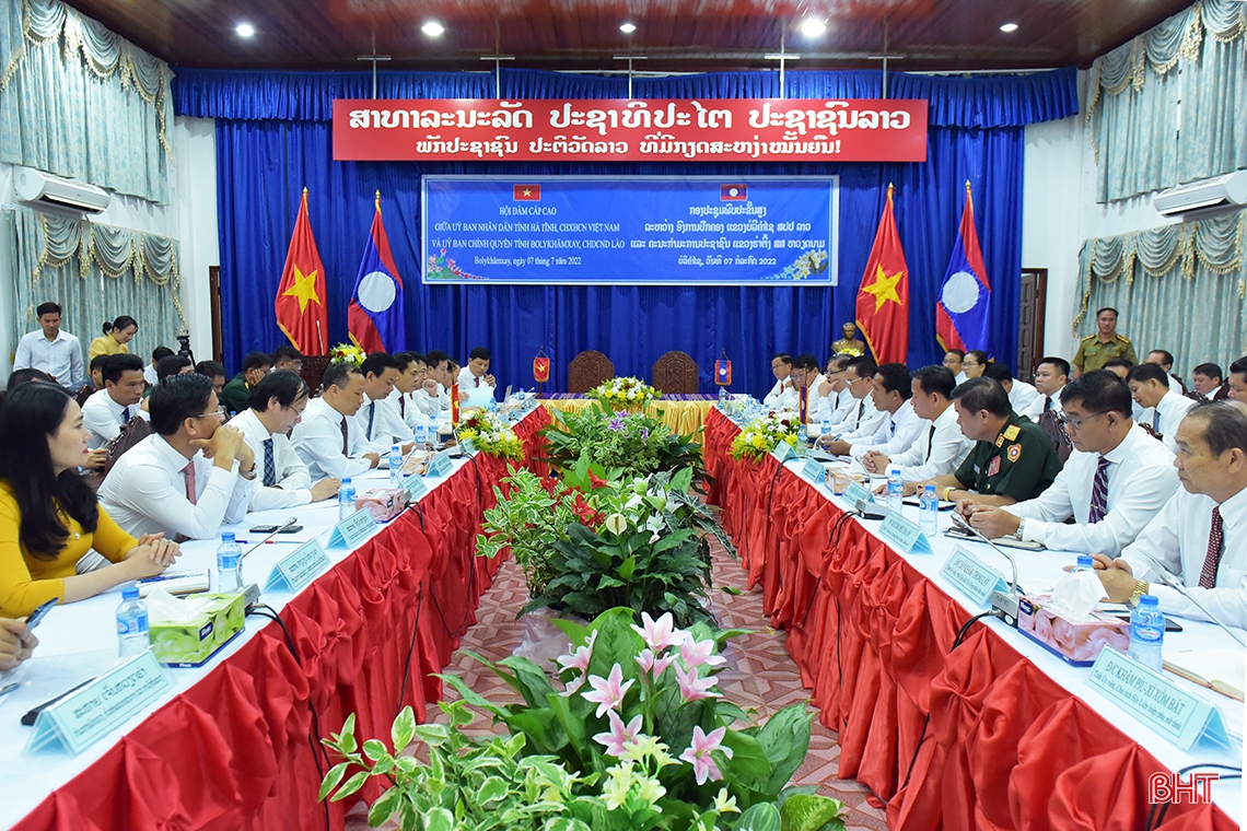 Hà Tĩnh và Bôlykhămxay ký kết thỏa thuận hợp tác thúc đẩy phát triển KT-XH, đảm bảo QP-AN