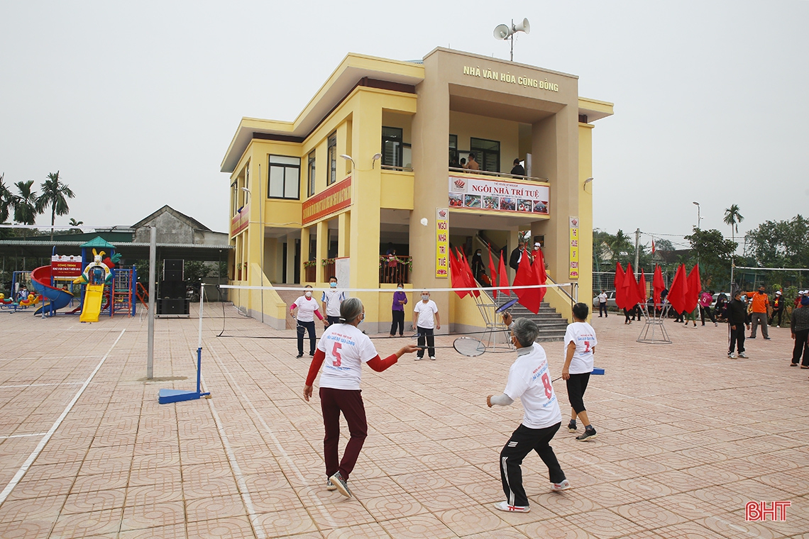 Hà Tĩnh phát huy hiệu quả thiết chế văn hóa, thể thao cơ sở