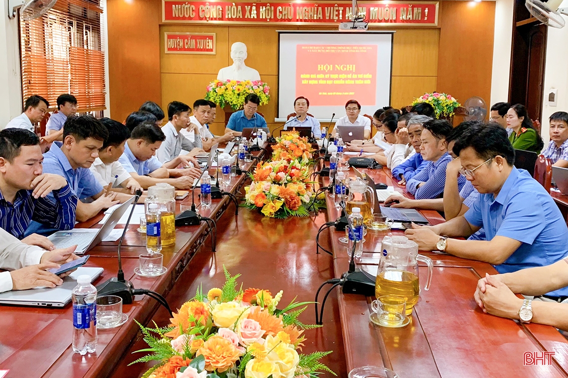 Tiếp tục nỗ lực, linh hoạt trong cách làm, đưa Hà Tĩnh sớm đạt tỉnh nông thôn mới
