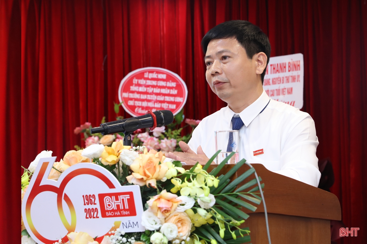 Báo Hà Tĩnh long trọng kỷ niệm 60 năm ngày ra số đầu