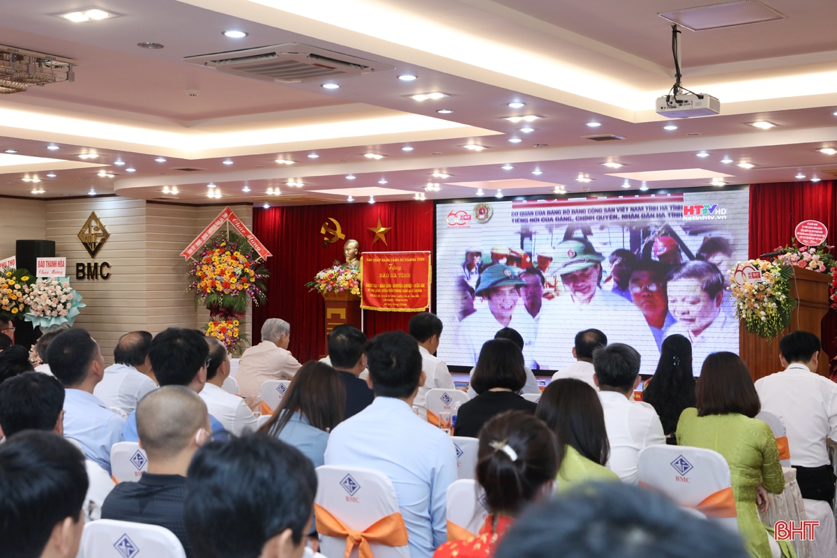 Báo Hà Tĩnh long trọng kỷ niệm 60 năm ngày ra số đầu
