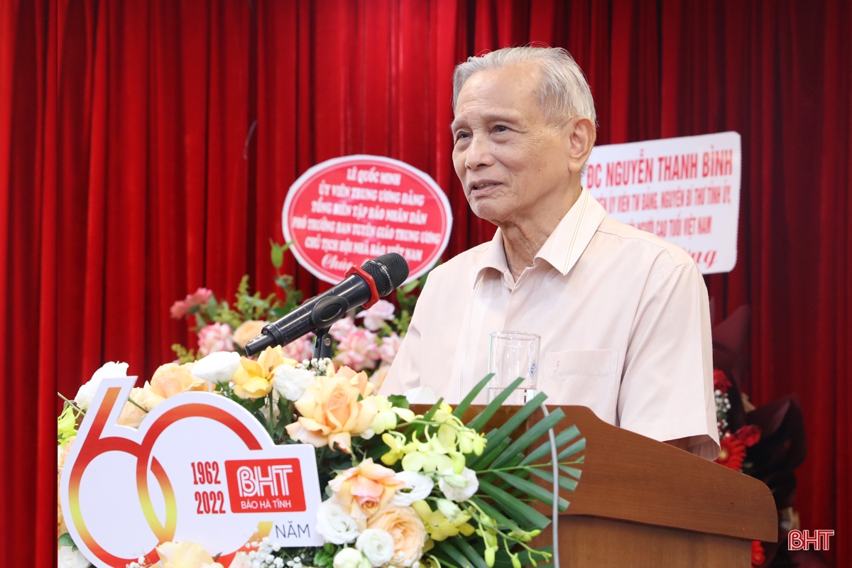 Báo Hà Tĩnh long trọng kỷ niệm 60 năm ngày ra số đầu